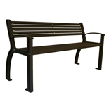 CAD Drawings Wishbone Site Furnishings Beselt Park Bench